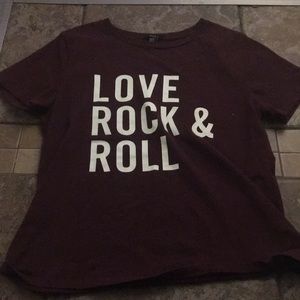 3 for 6 deal/Rock and Roll Forever 21 Tee